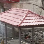 اجرا و ساخت سقفهای شیبدار وشیروانی اردواز خرپا پوشش سوله ایرانیت ورق فلزی و پلاستیکی